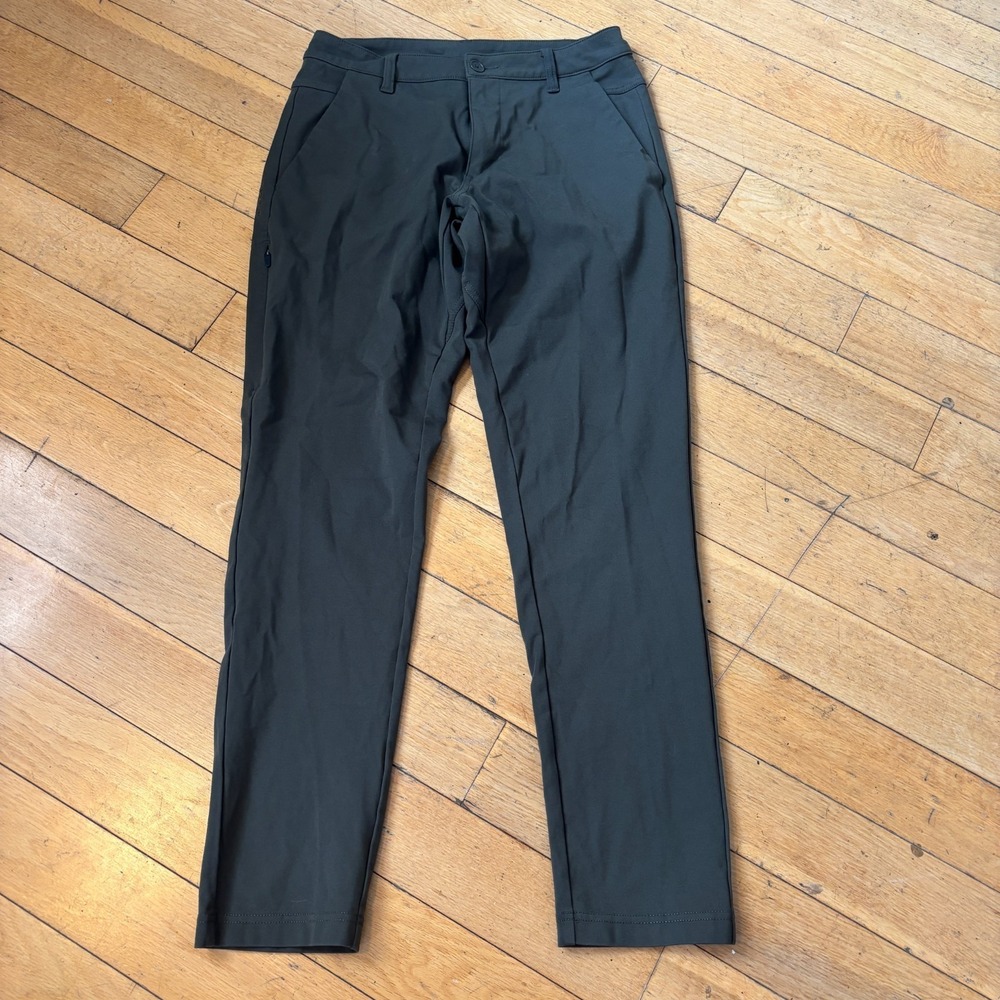 BYLT Premium Basics Everyday Pant 2.0 Slim Fit Men 31x30 Green Tech Pants